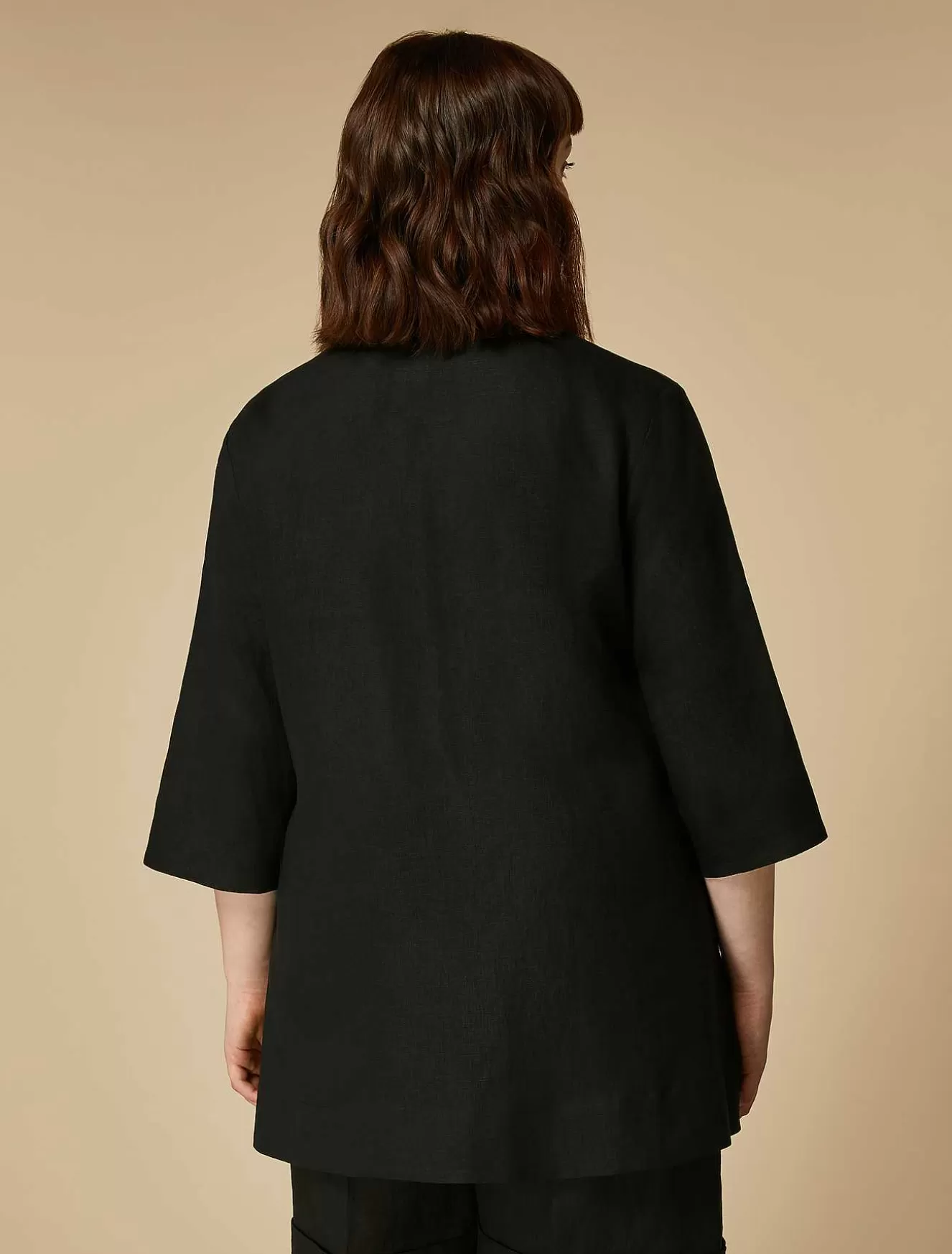 Linen Tunic-Marina Rinaldi Hot