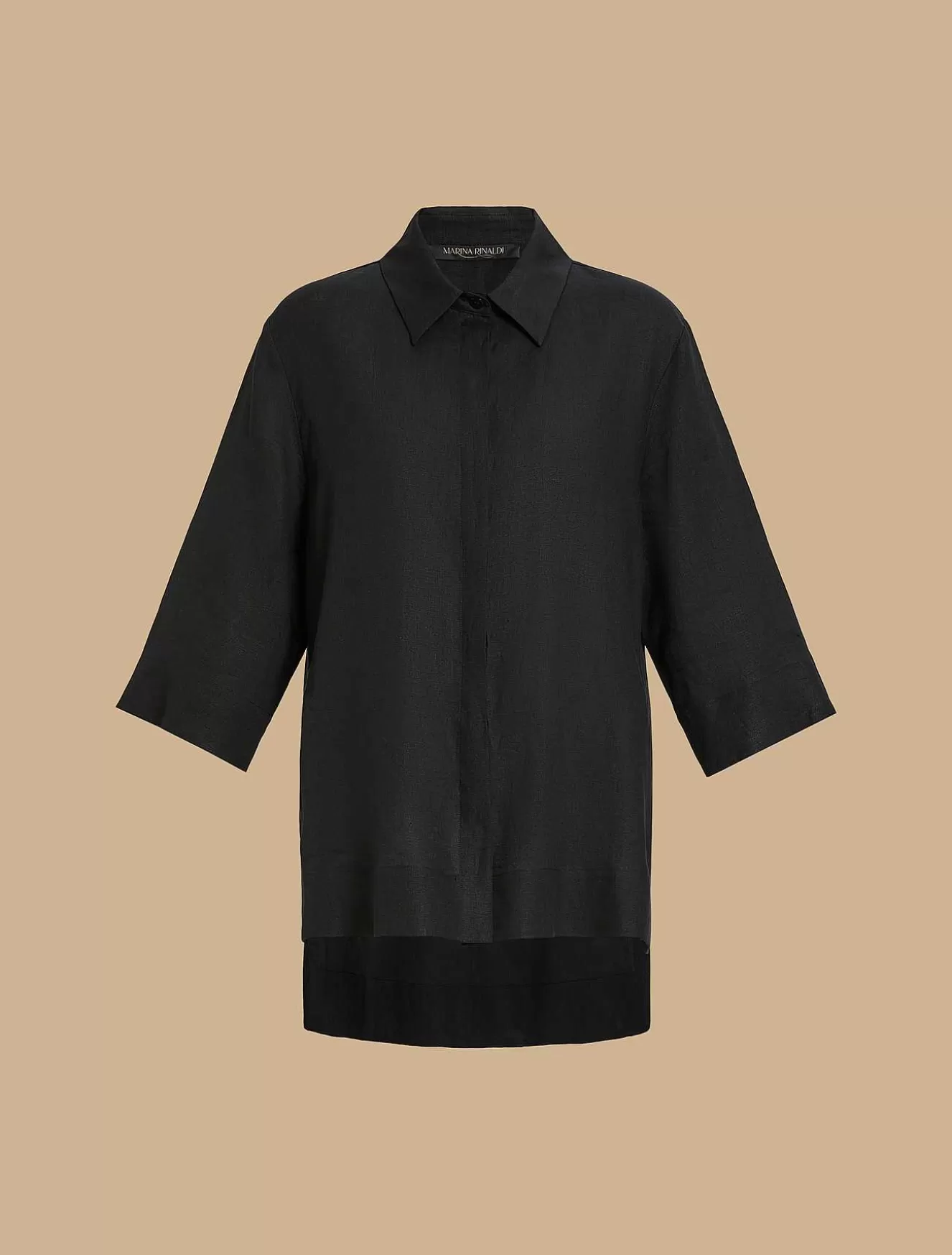 Linen Tunic-Marina Rinaldi Hot