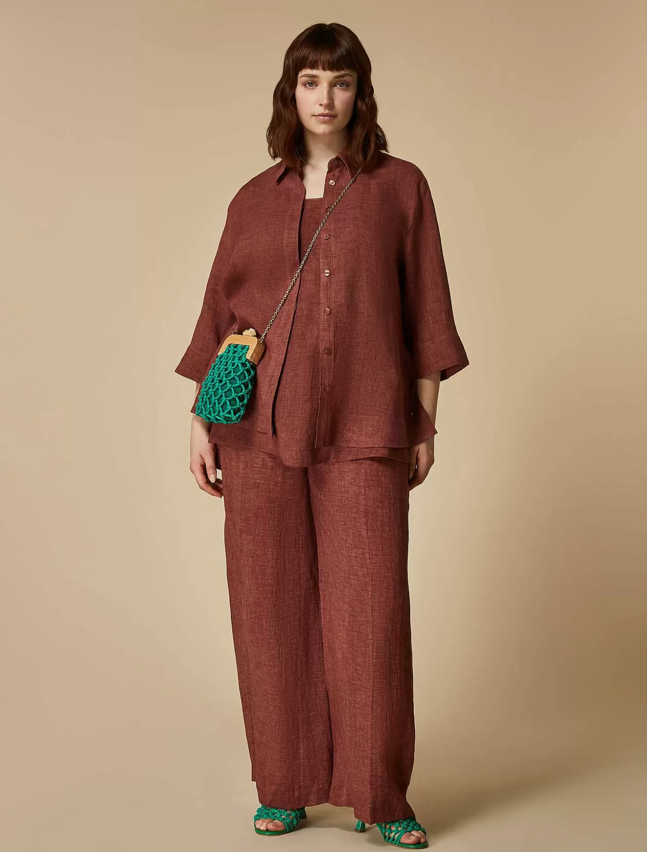Linen Tunic-Marina Rinaldi Best