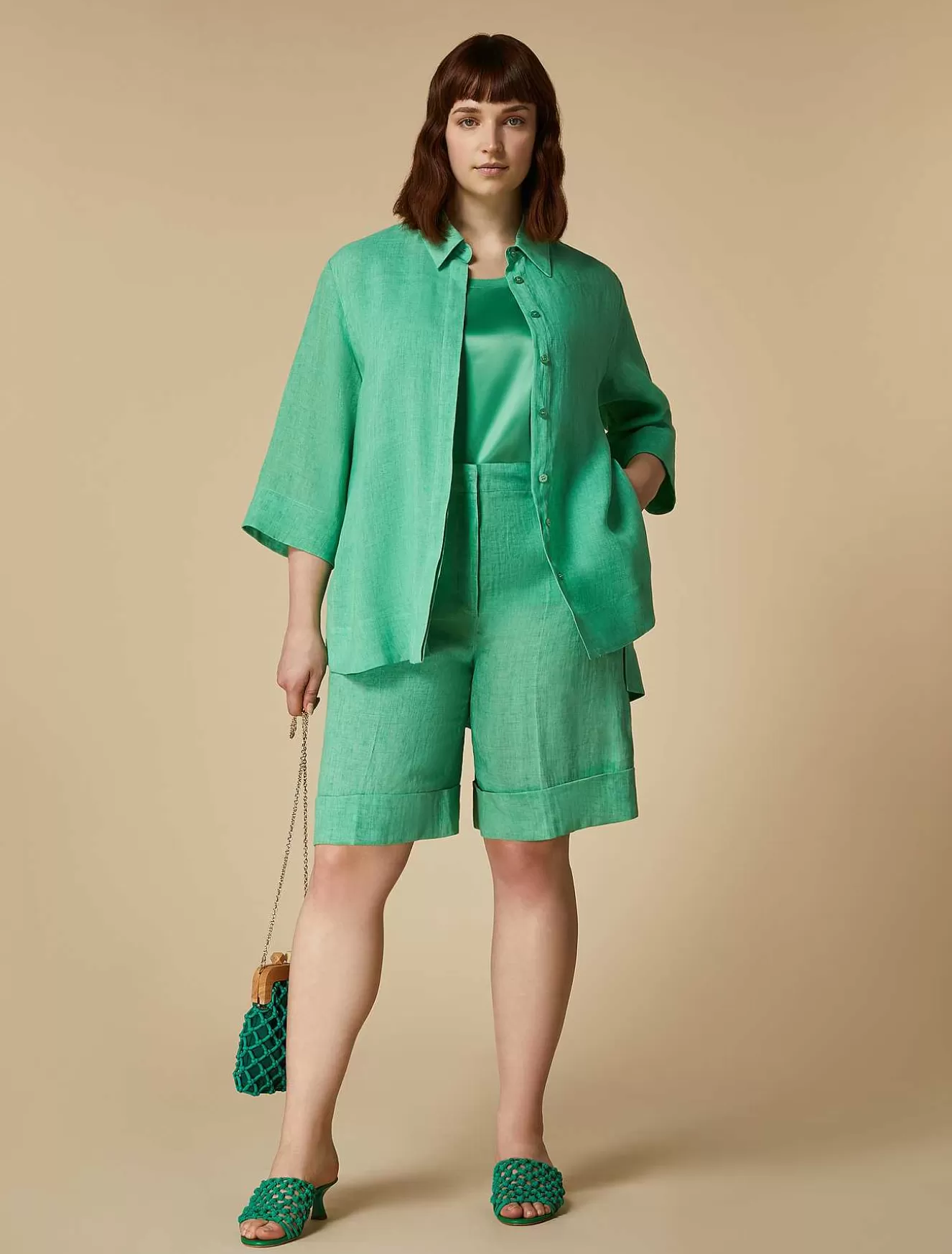 Linen Tunic-Marina Rinaldi Best