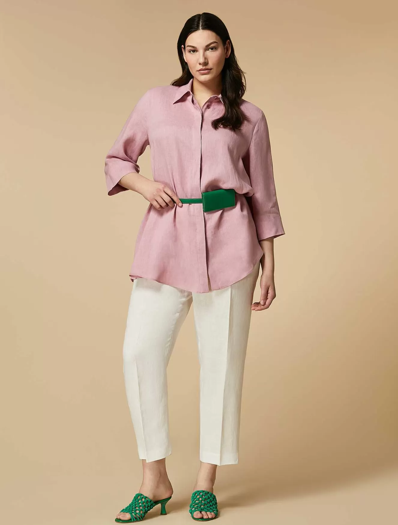Linen Tunic-Marina Rinaldi Sale