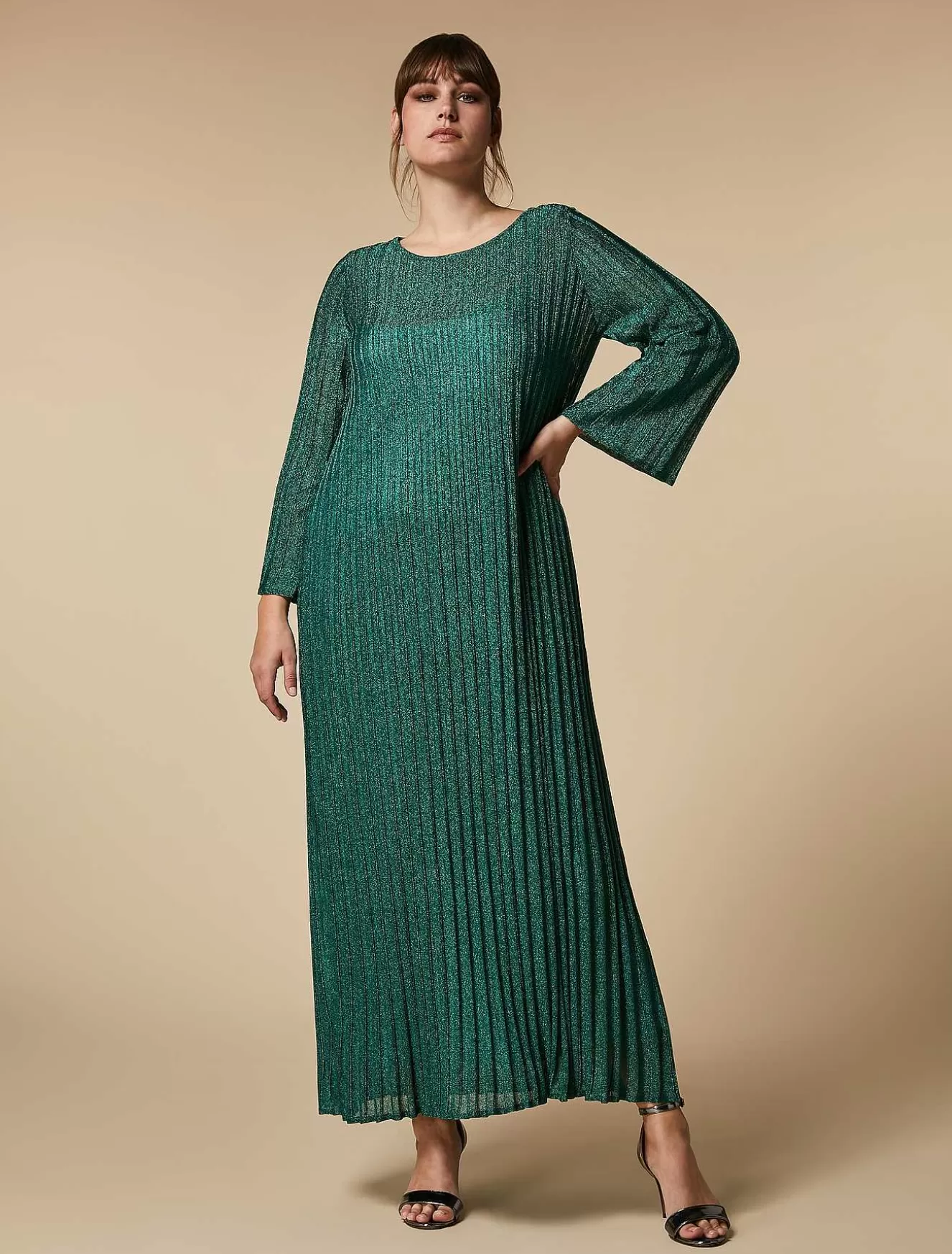 Lurex Yarn Dress-Marina Rinaldi Cheap