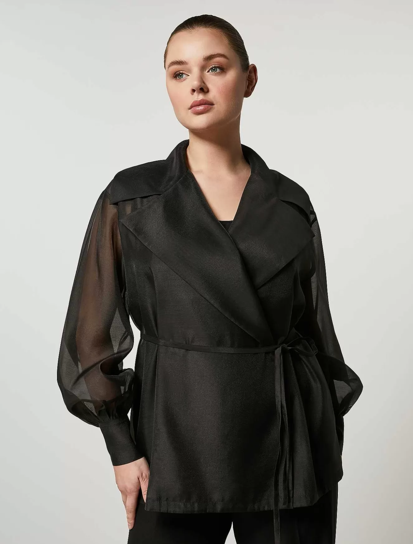 Organza Blazer-Marina Rinaldi Flash Sale