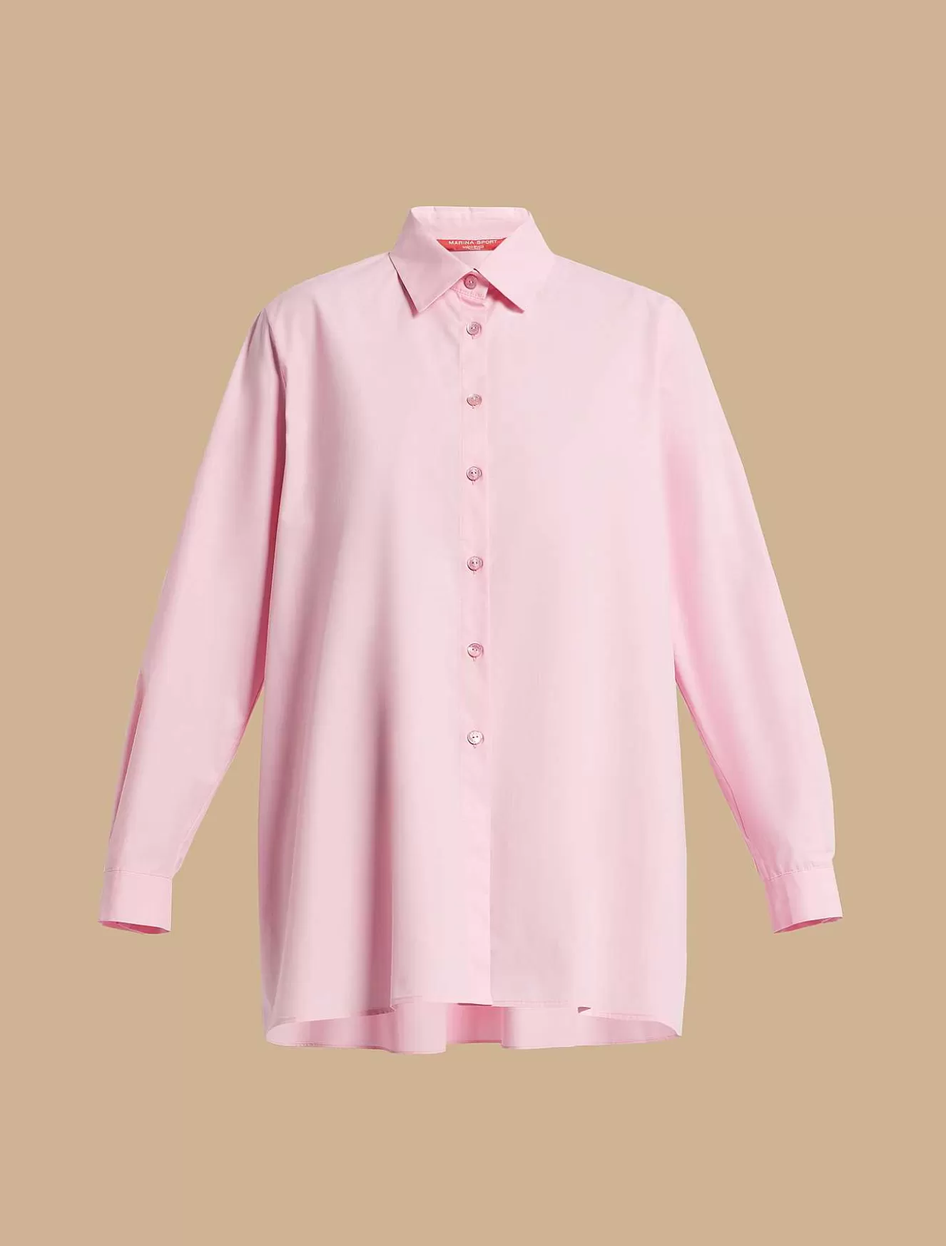 Oversized Poplin Shirt-Marina Rinaldi Sale
