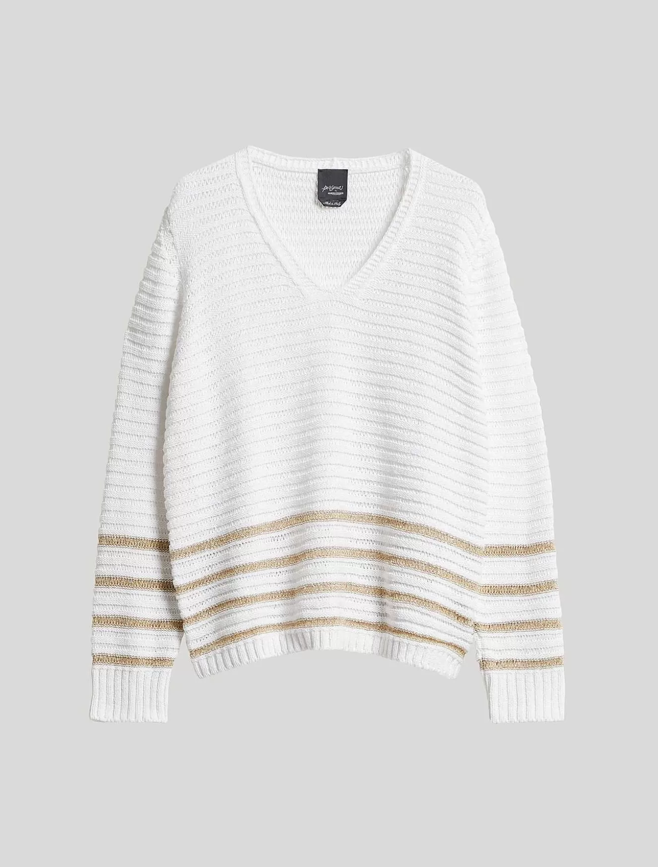 Plain Fabric Sweater-Marina Rinaldi Flash Sale