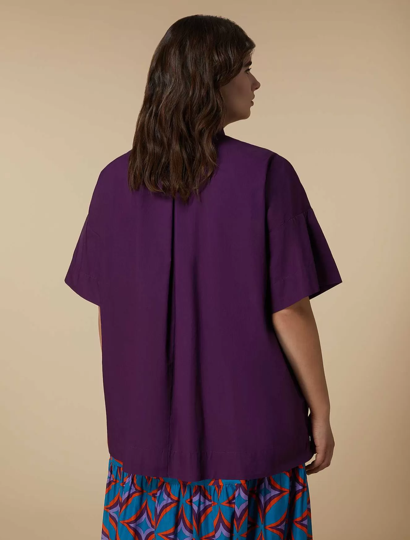 Poplin Shirt-Marina Rinaldi Clearance