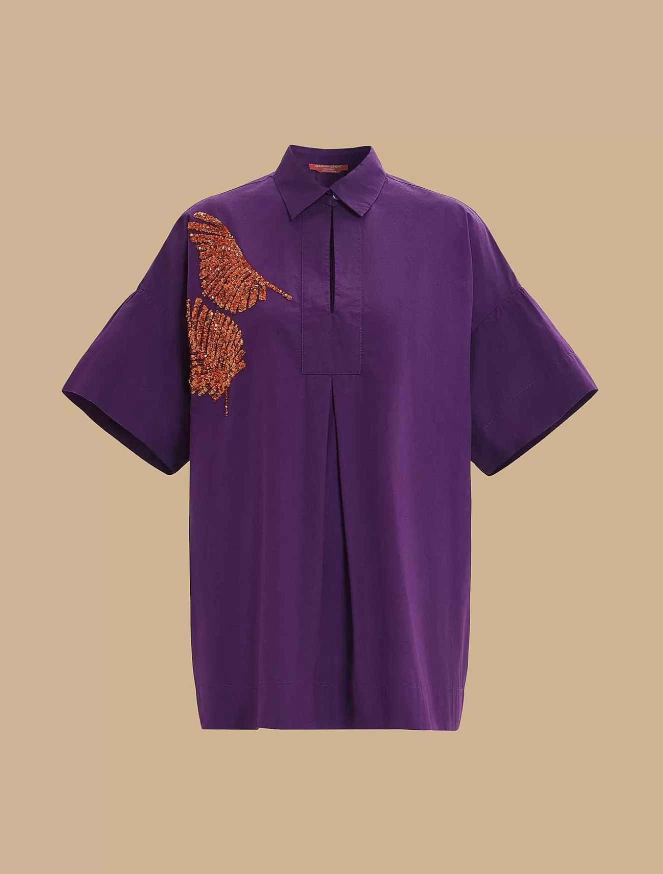 Poplin Shirt-Marina Rinaldi Clearance
