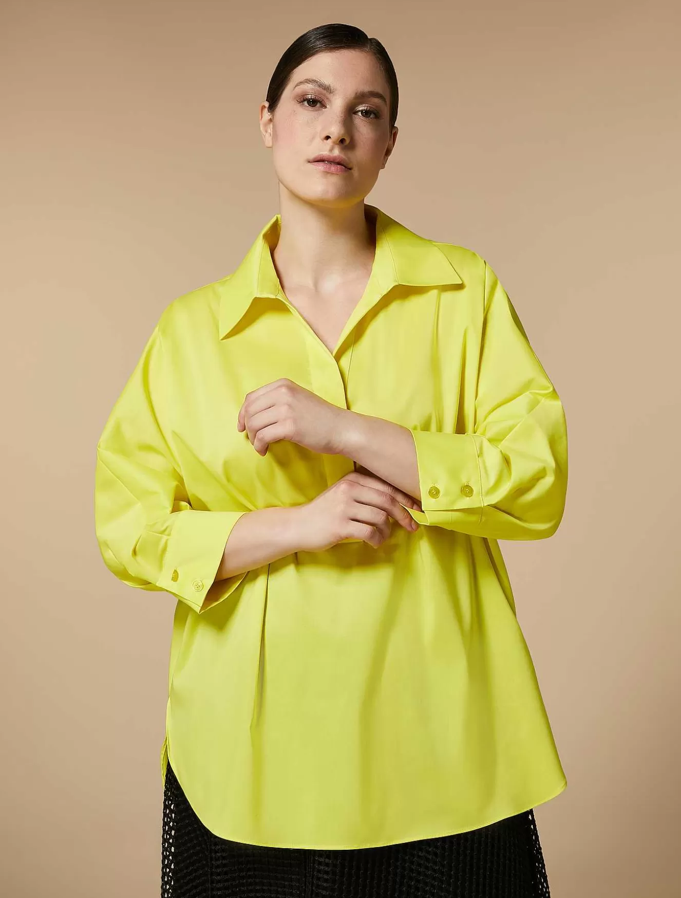 Poplin Tunic-Marina Rinaldi Discount