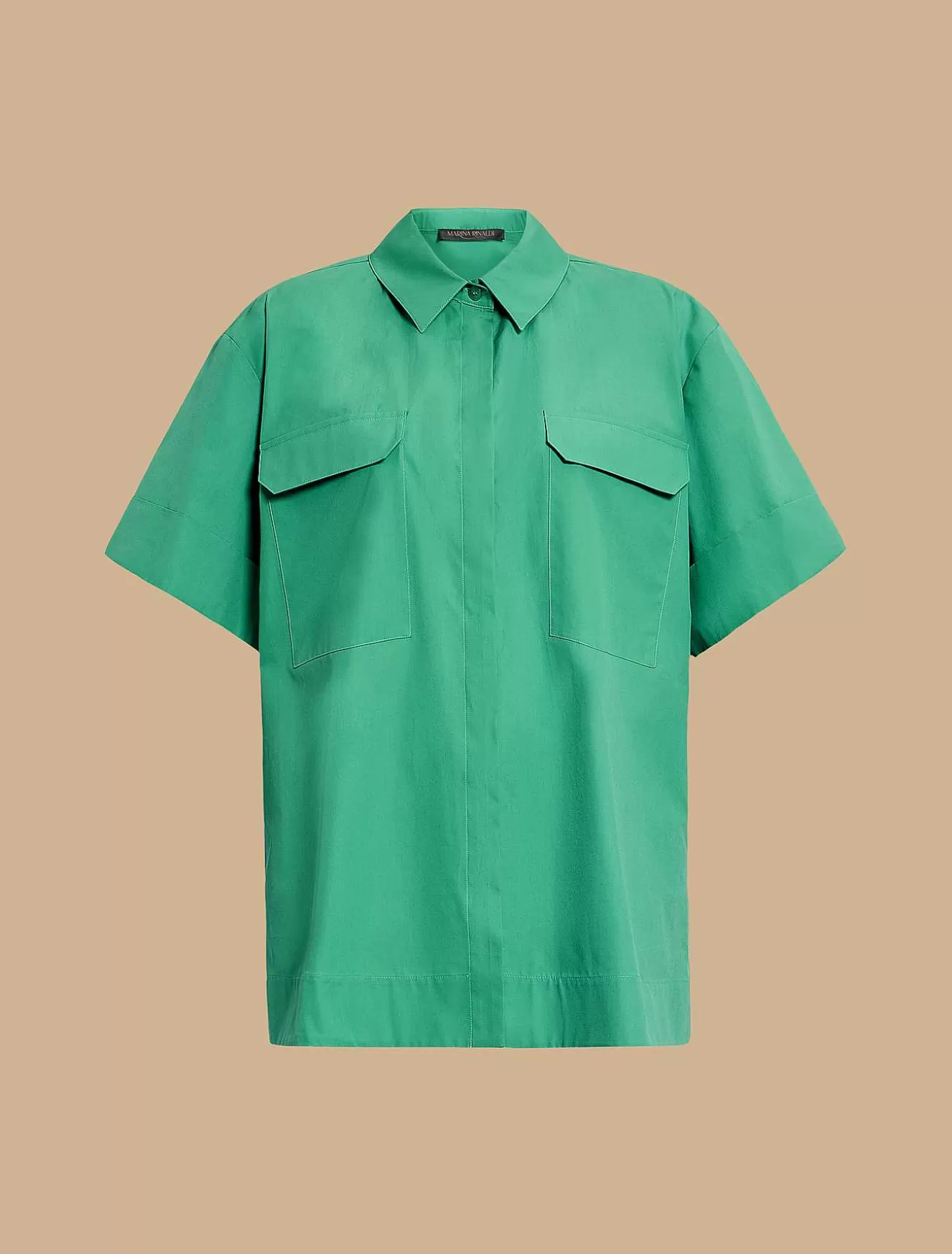 Poplin Tunic-Marina Rinaldi Shop