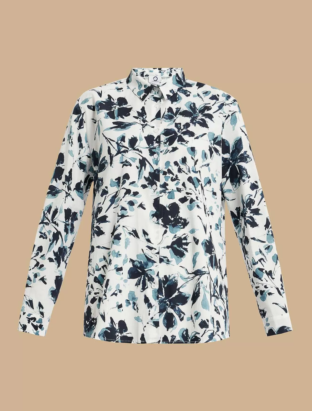 Printed Poplin Shirt-Marina Rinaldi Hot