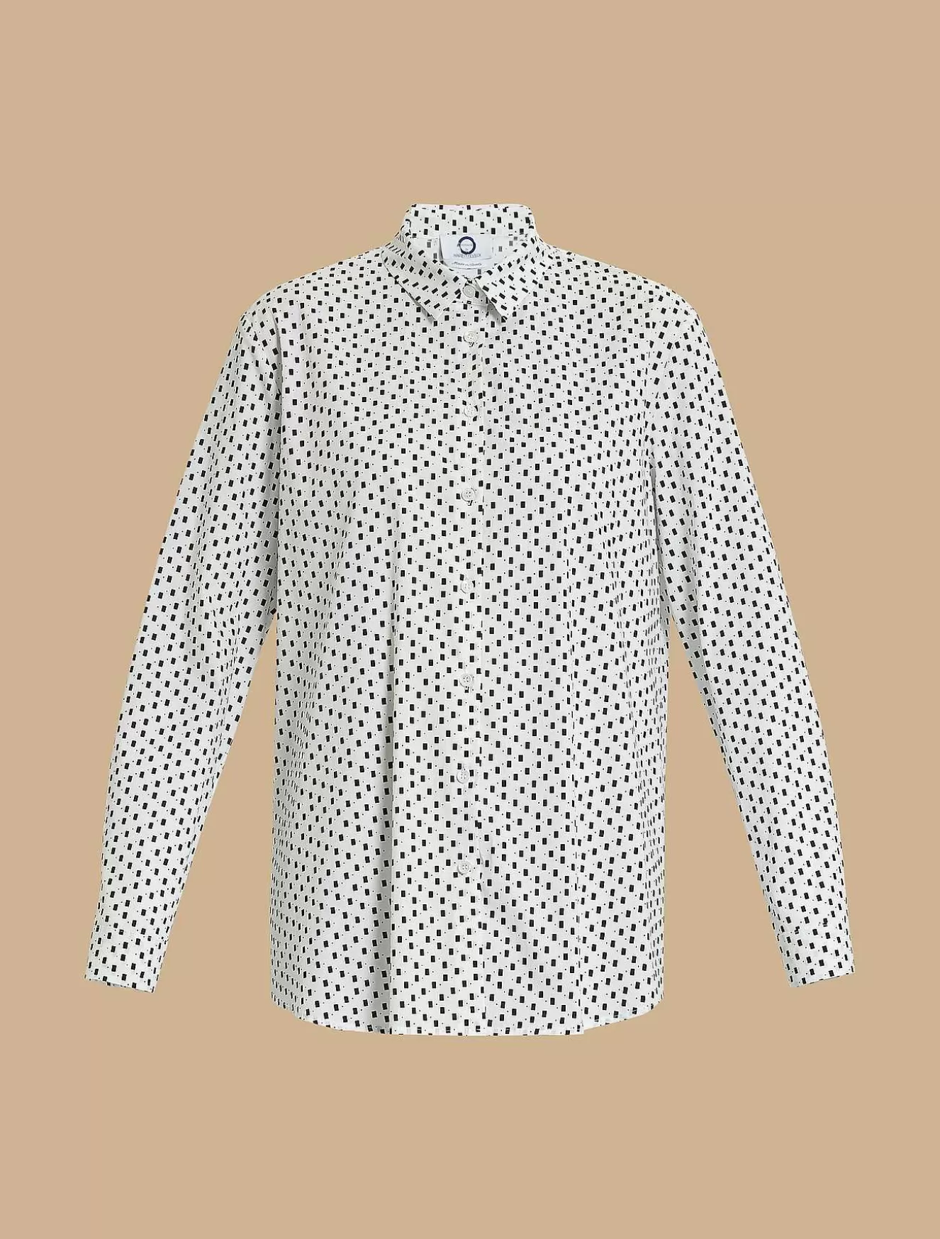 Printed Poplin Shirt-Marina Rinaldi Cheap