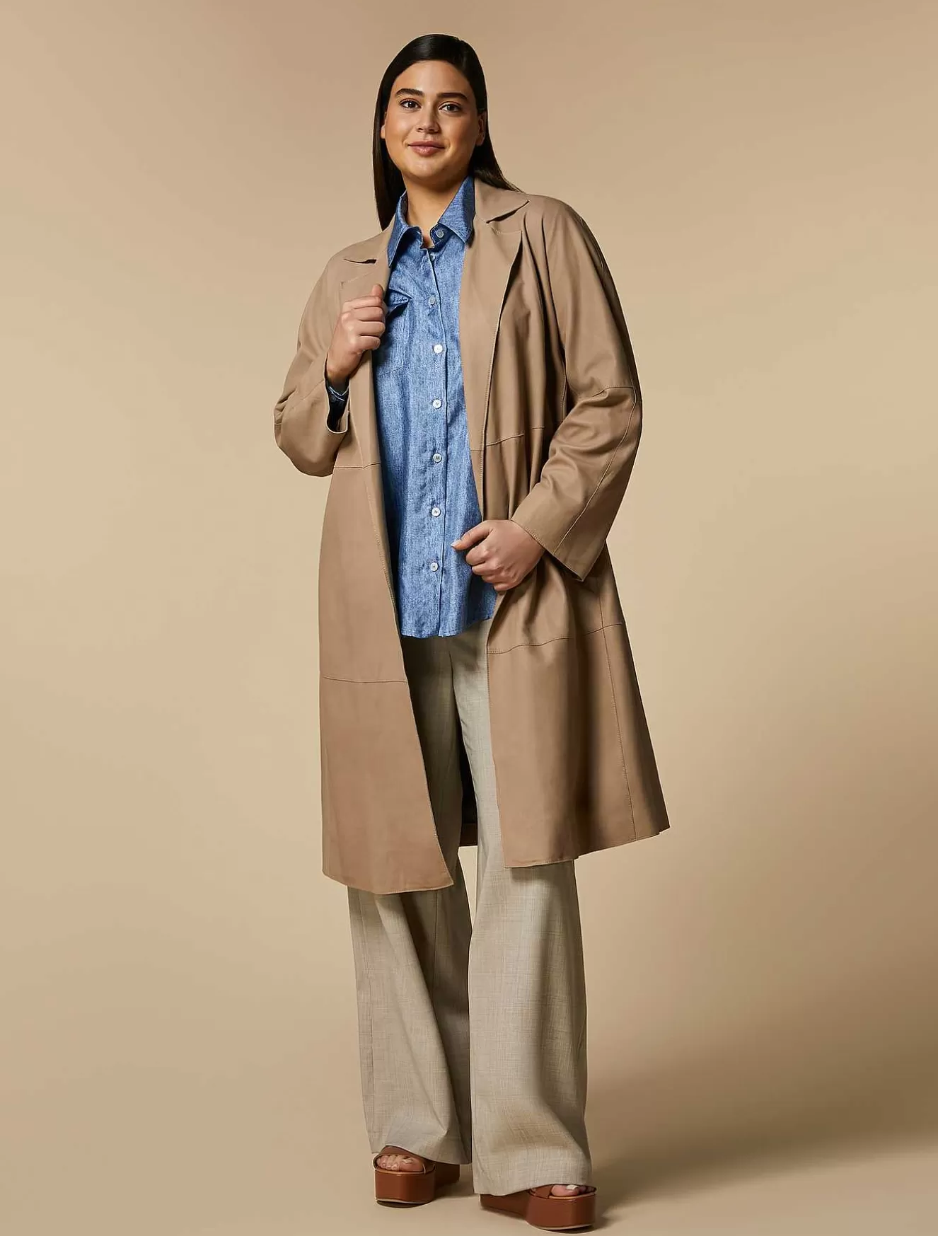 Printed Silk Twill Shirt-Marina Rinaldi Shop