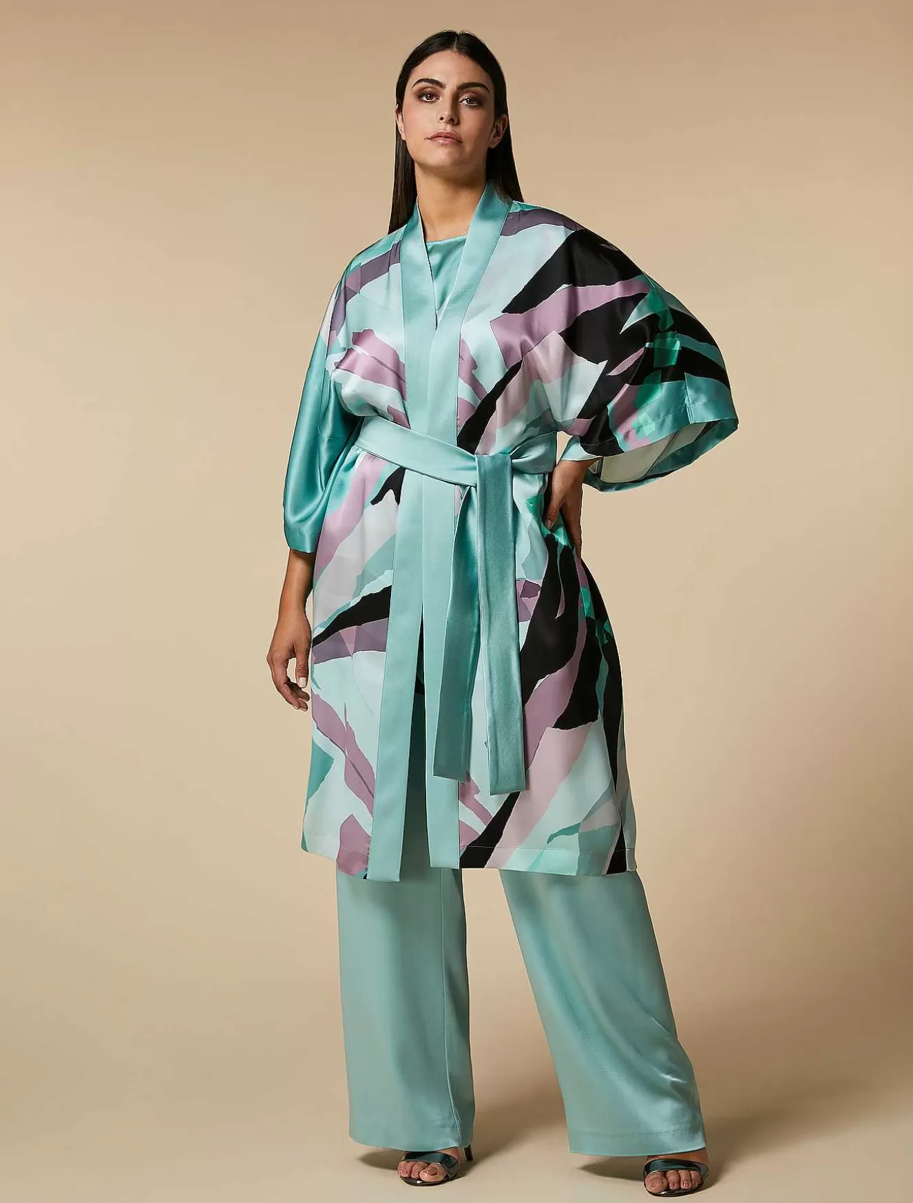 Pure Silk Tunic-Marina Rinaldi Cheap