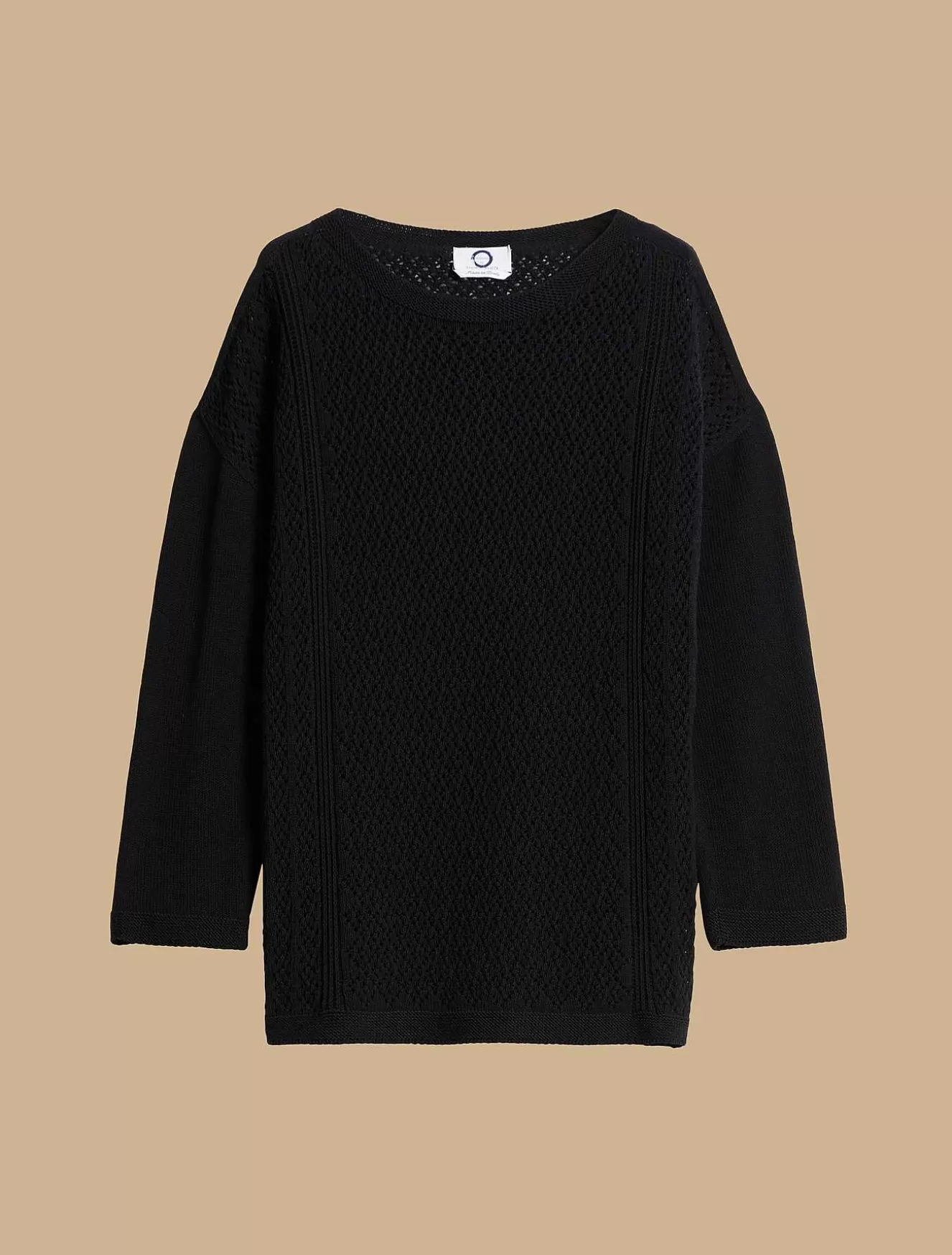 Seamless Cotton Sweater-Marina Rinaldi Flash Sale