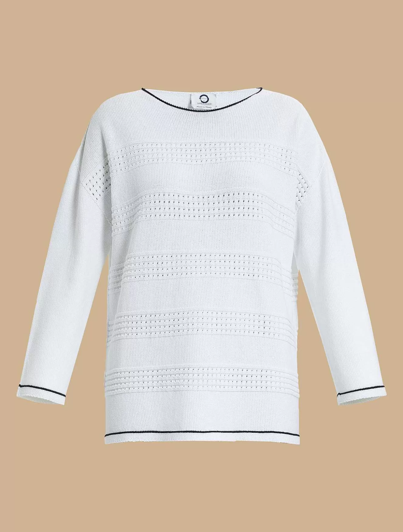 Seamless Cotton Sweater-Marina Rinaldi Online