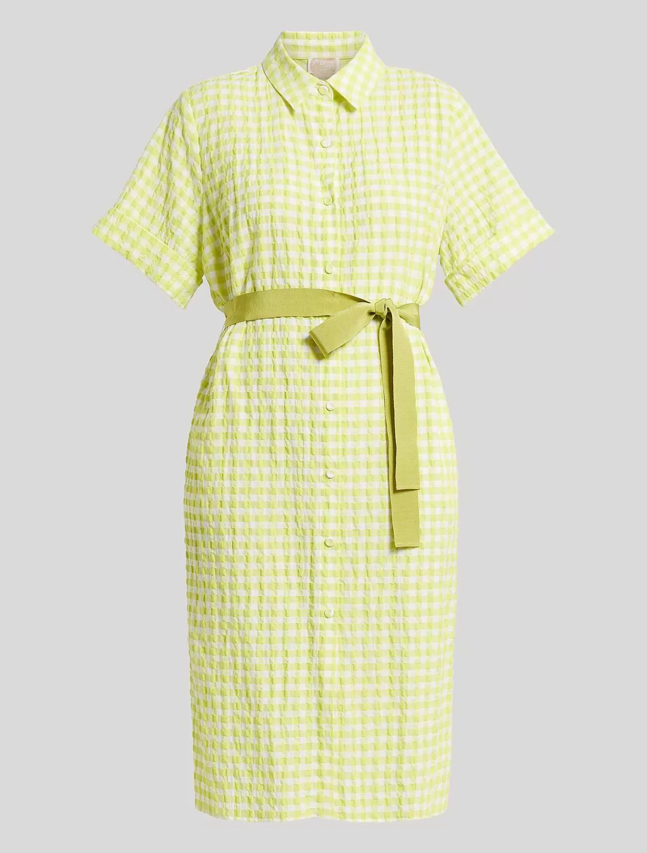 Seersucker Dress-Marina Rinaldi Flash Sale
