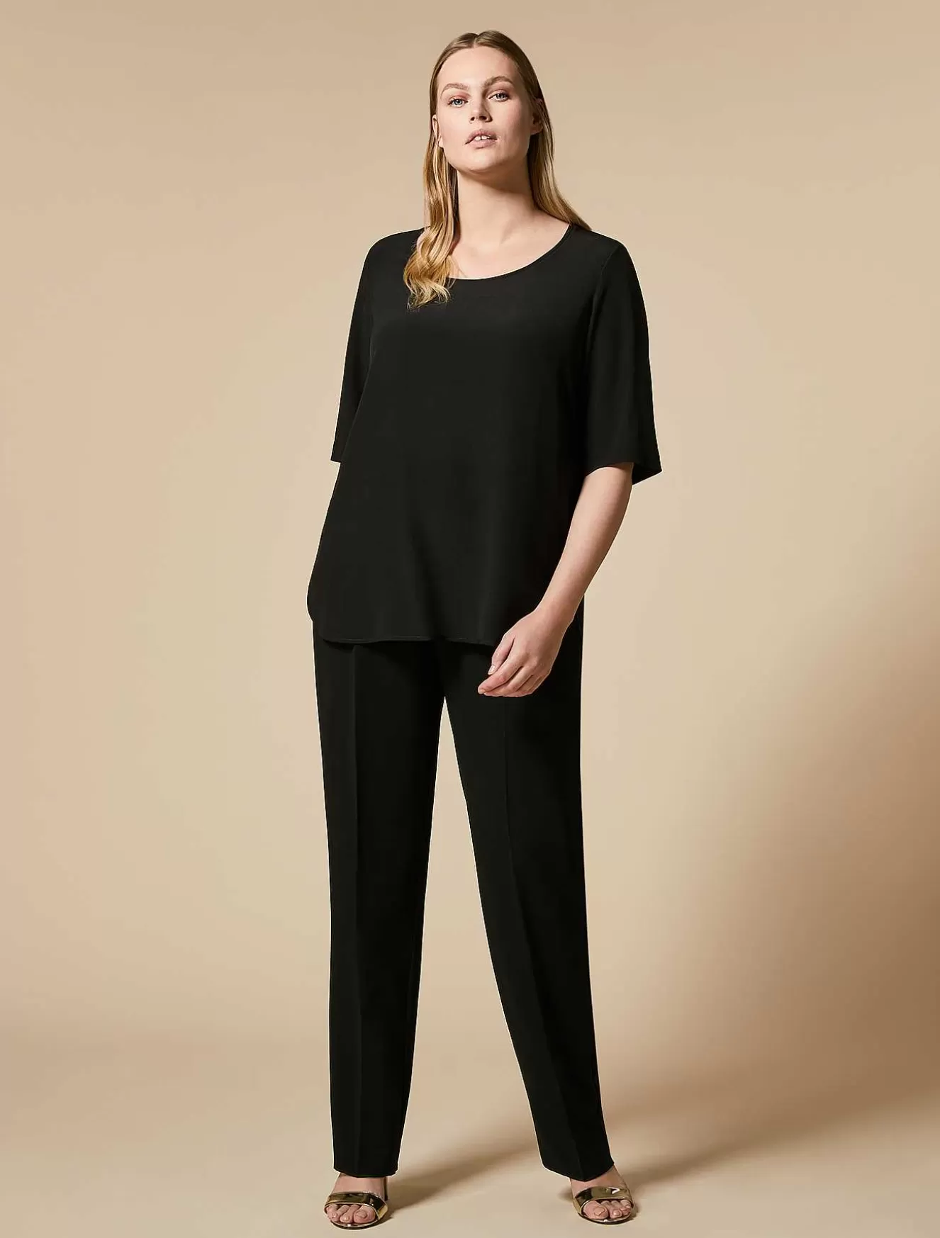 Silk Blouse-Marina Rinaldi New