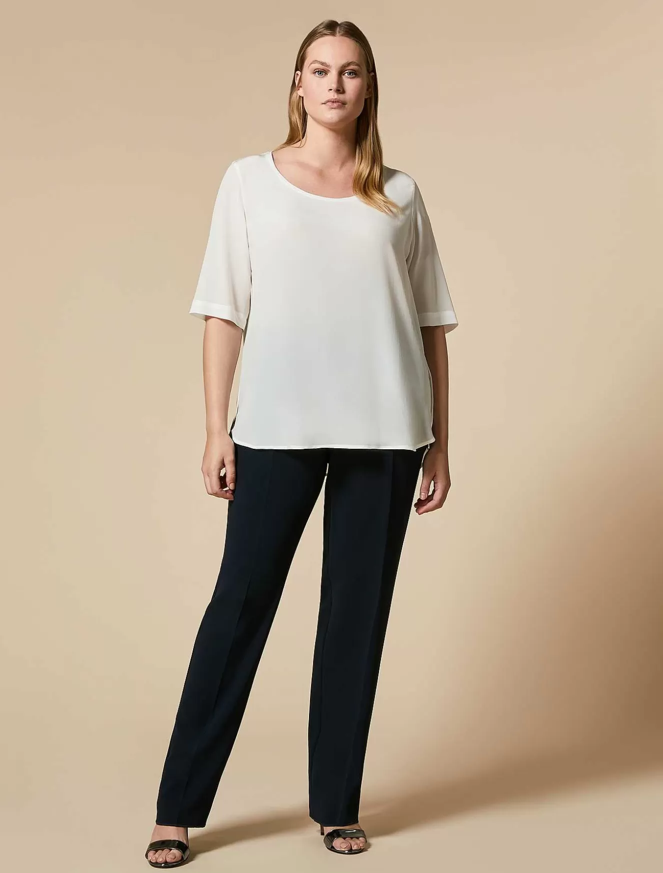 Silk Blouse-Marina Rinaldi Flash Sale
