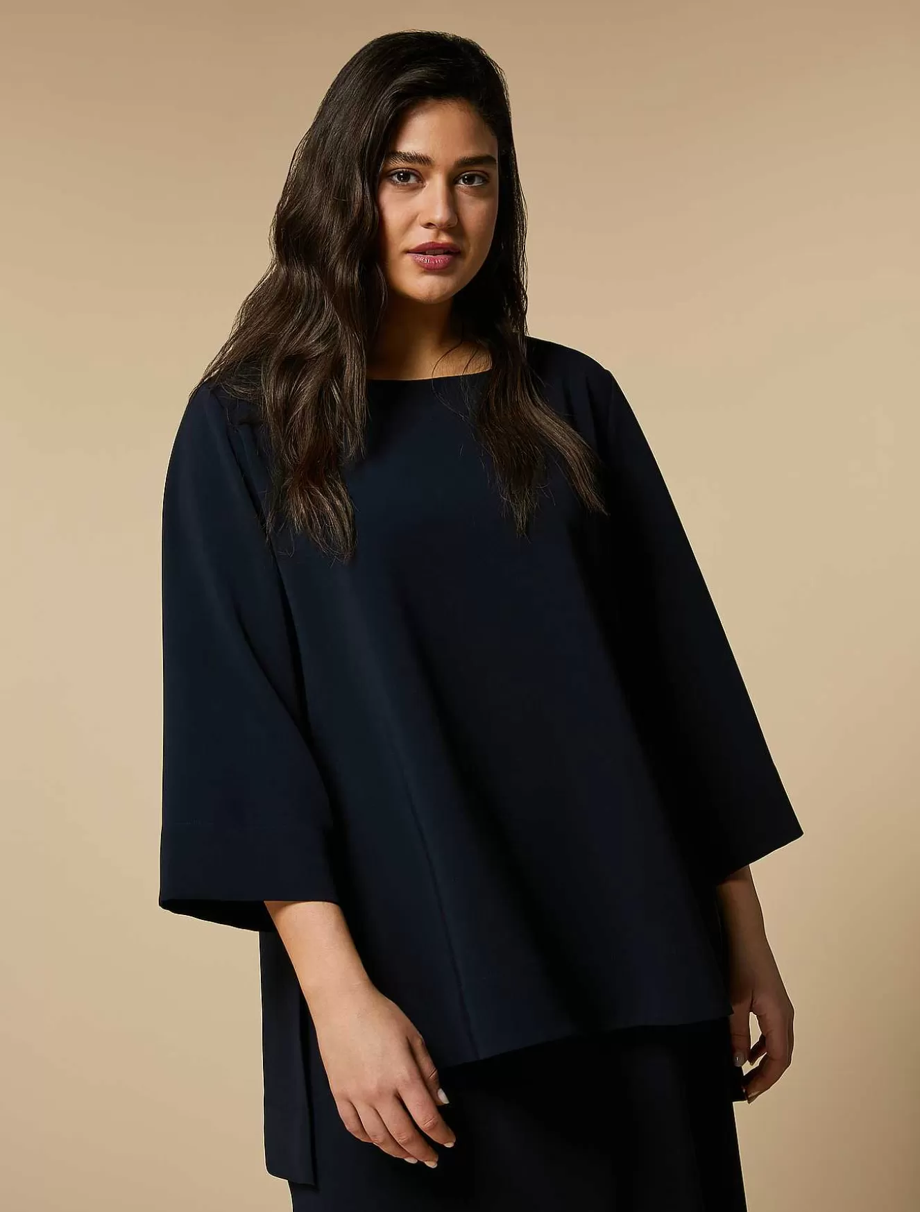 Triacetate Cady Tunic-Marina Rinaldi Sale