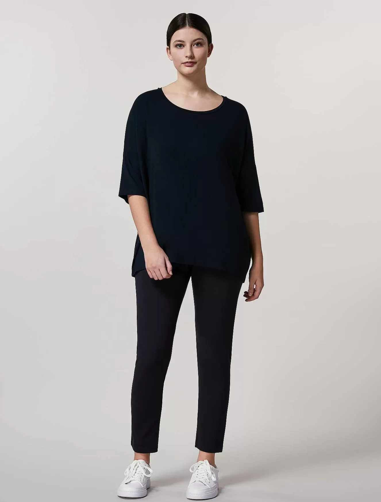 Viscose Jersey Leggings-Marina Rinaldi Discount