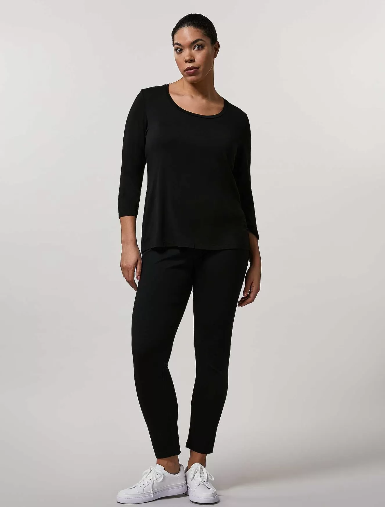 Viscose Jersey Leggings-Marina Rinaldi Cheap