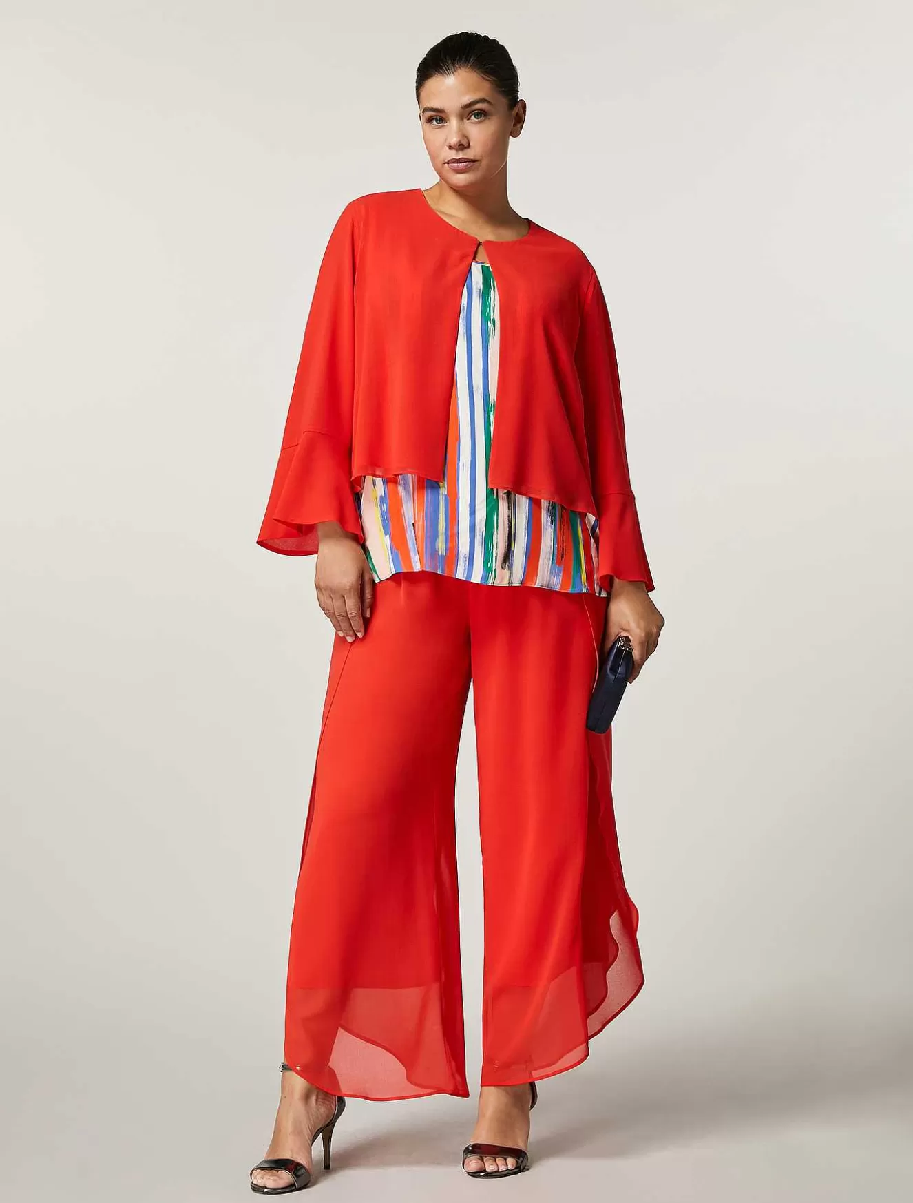 Viscose Satin Top-Marina Rinaldi Best Sale