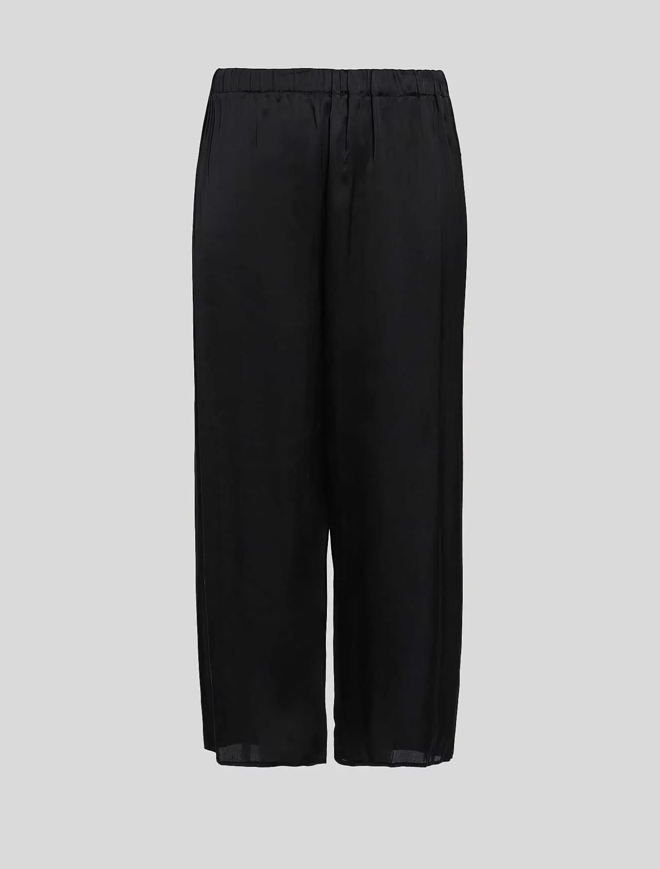 Viscose Satin Trousers-Marina Rinaldi Clearance